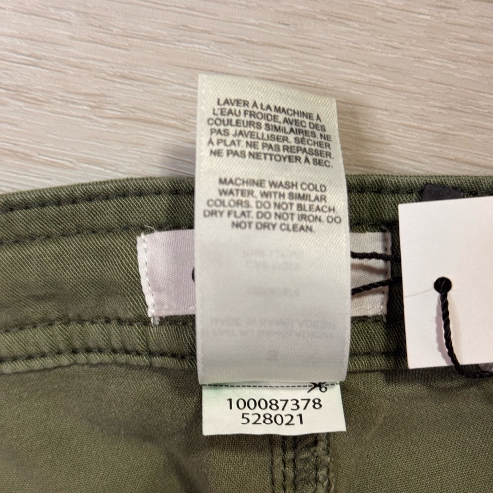 NWT Garage Lucy Fluid Cargo Pant in Python Green, Size 3 - Picture 6 of 10